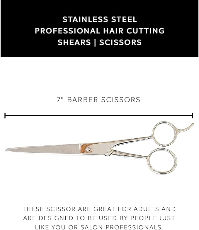 Professional Barber Scissors 7"