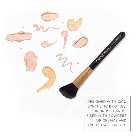 Large Angled Contour Brush