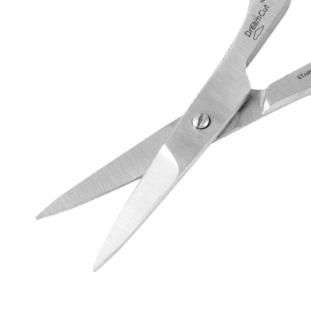 Professional Stainless Steel Sharp Beard & Mustache Scissors with Comb