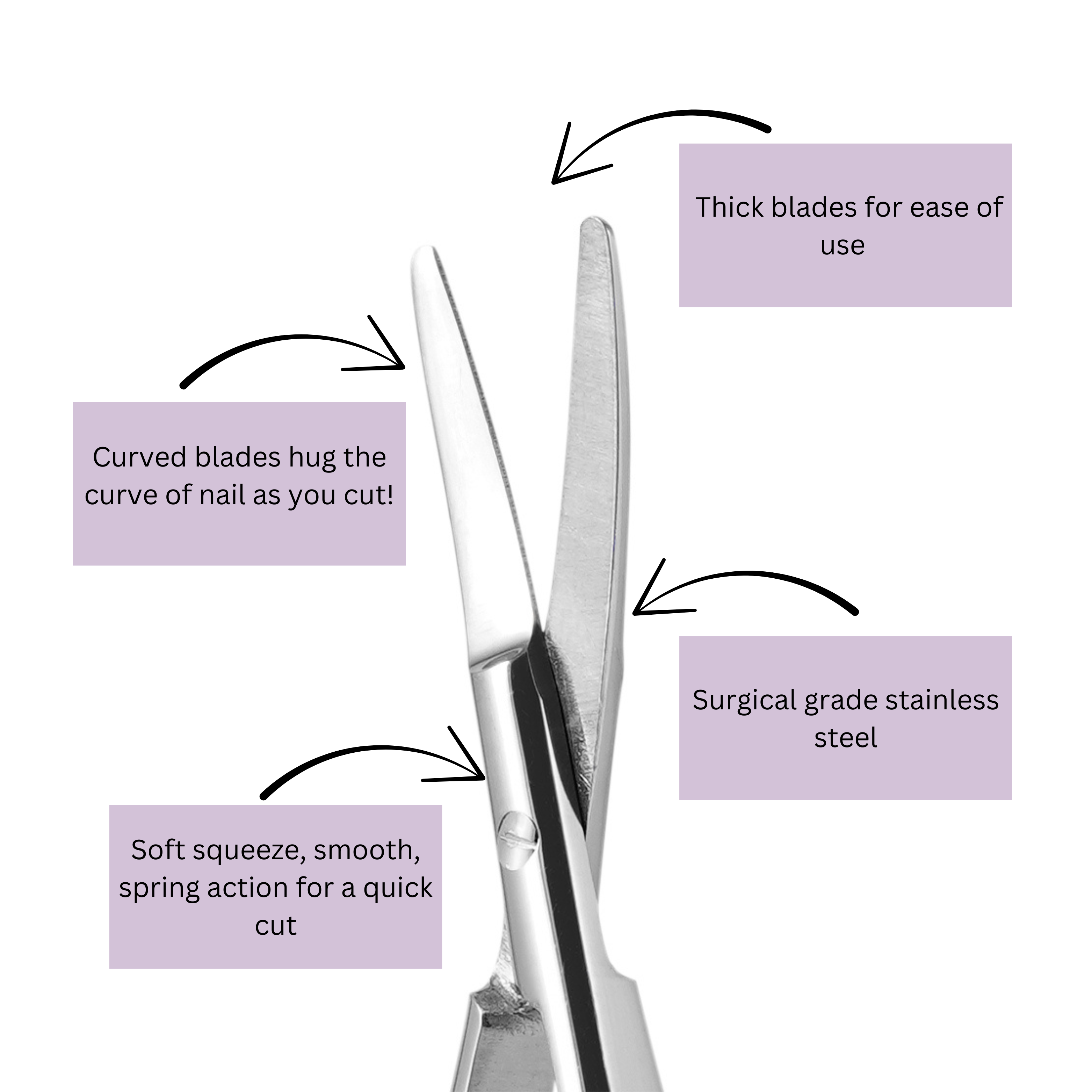 Curved Babysafe Scissors