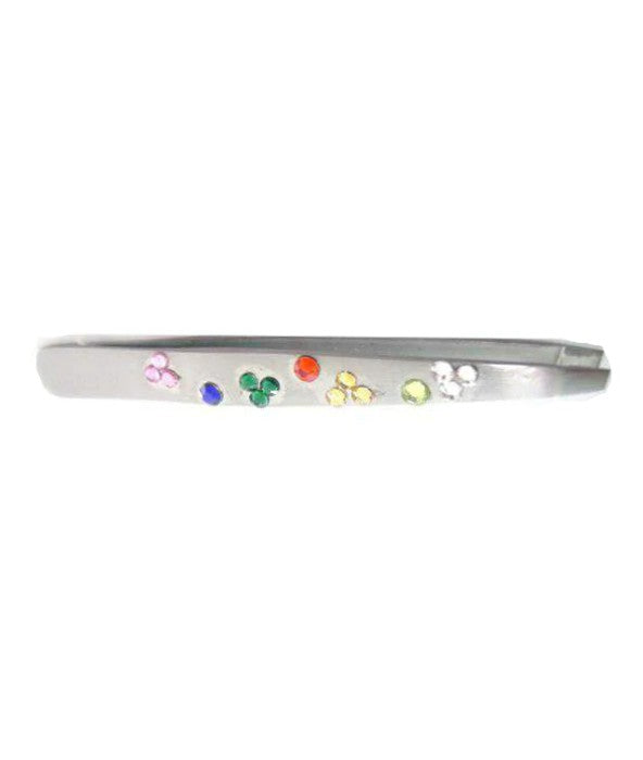 Crystal Slanted Tweezers