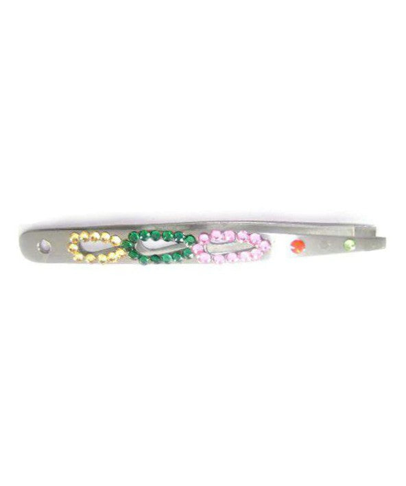 Crystal Slanted Tweezers