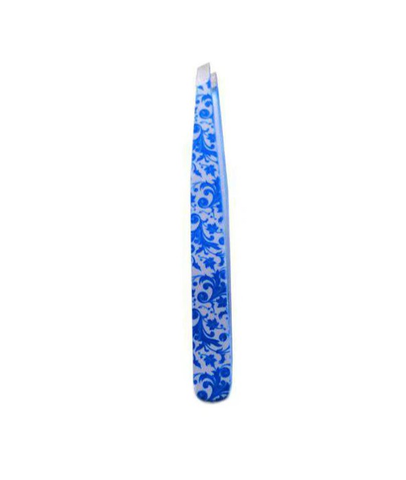 Designer Tweezers-Blue Swirl