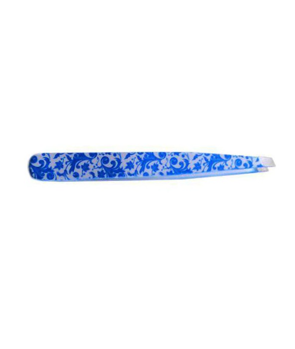 Designer Tweezers-Blue Swirl