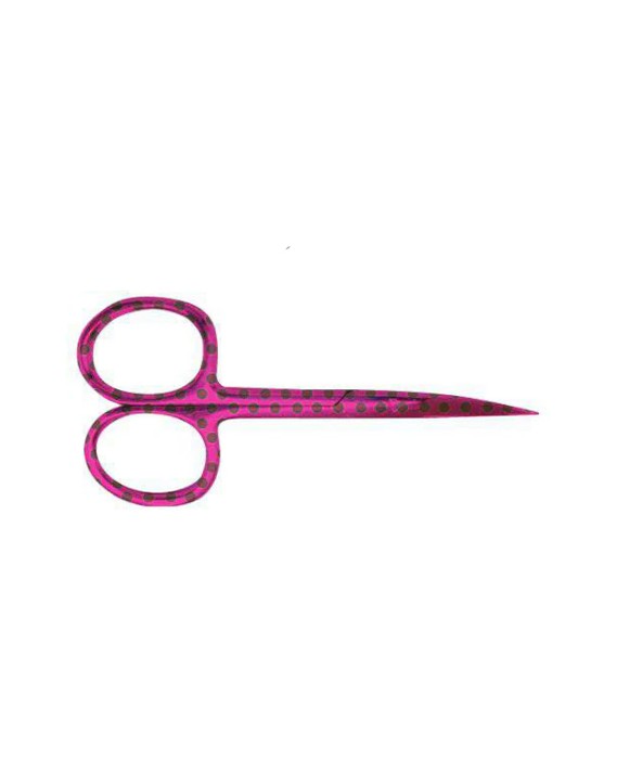 Designer Cuticle Scissors-Pink Polka Dot