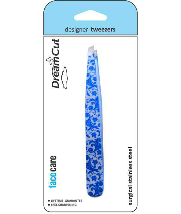 Designer Tweezers-Blue Swirl