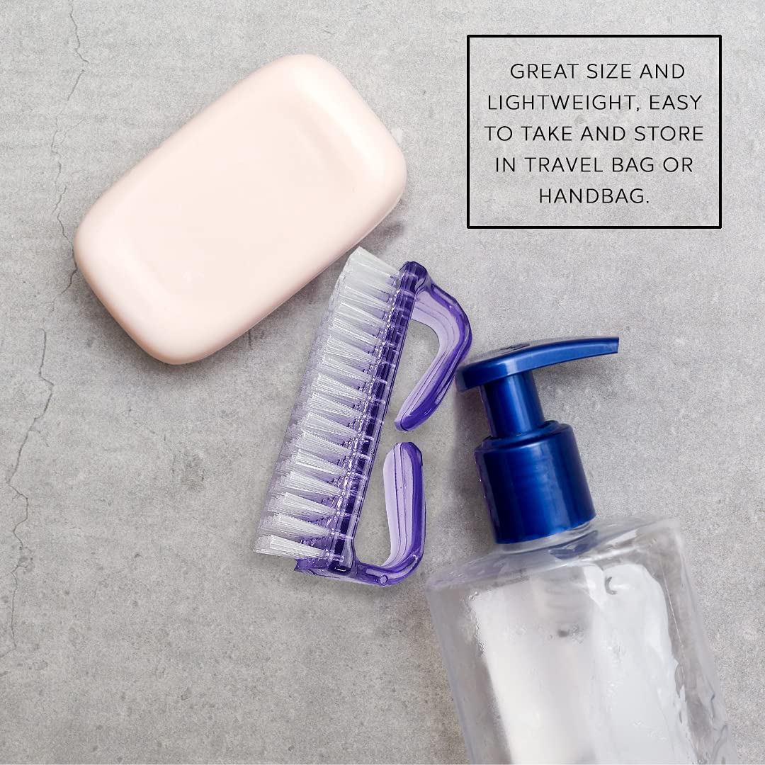 Fingernail Nail Brush Cleaner With Handle
