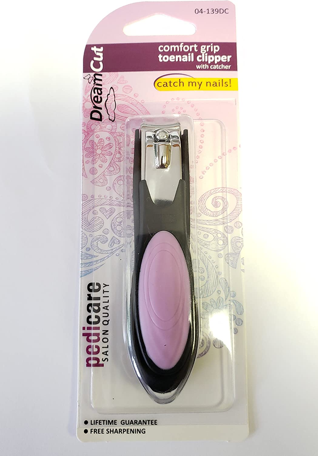 Professional Nail Clipper with Comfort Grip Nail Catcher