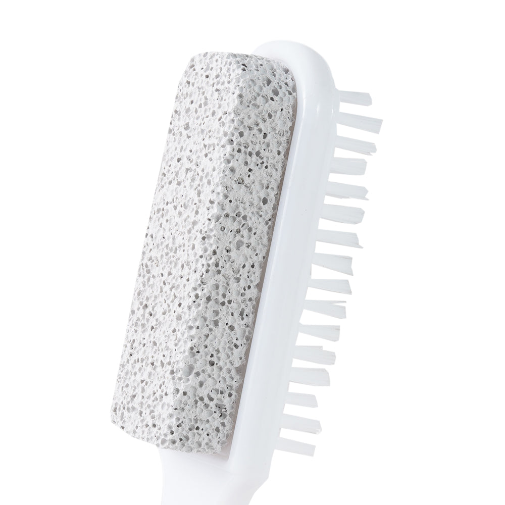 Pumice Stone and Foot Brush 2in1
