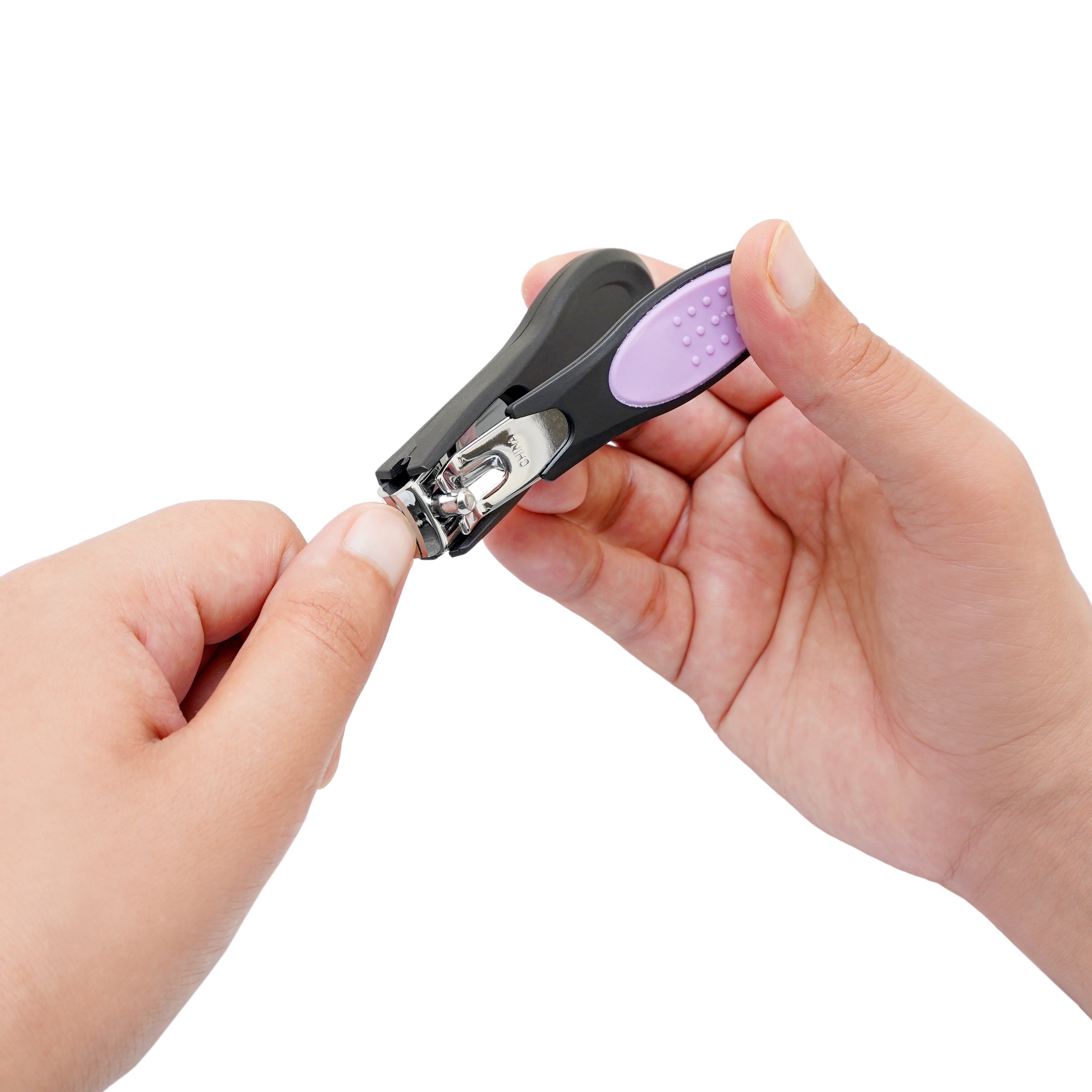 Professional Nail Clipper with Comfort Grip Nail Catcher