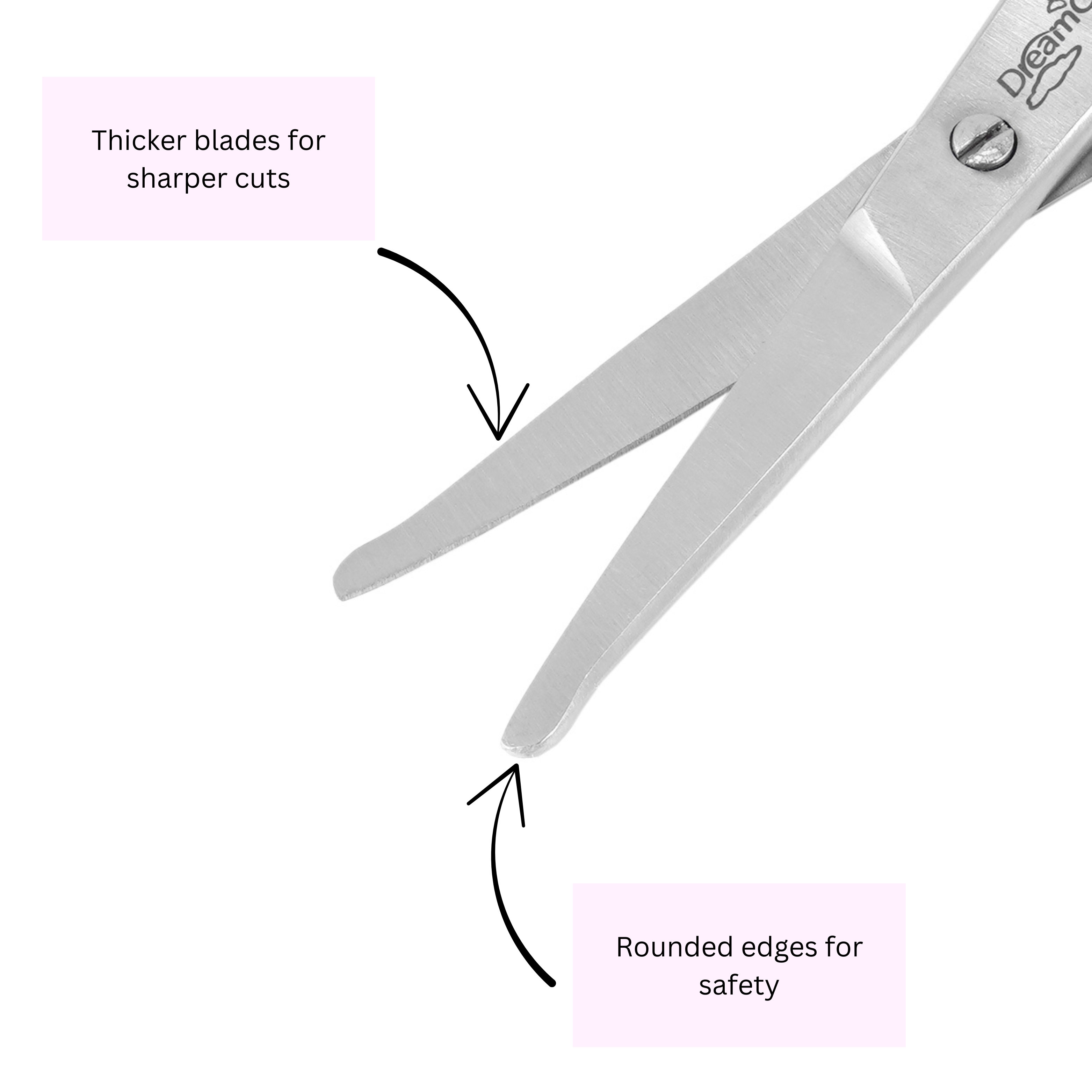 BabySafe Barber Scissors with Safety Probes
