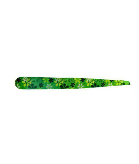 Designer Tweezers-Green Floral