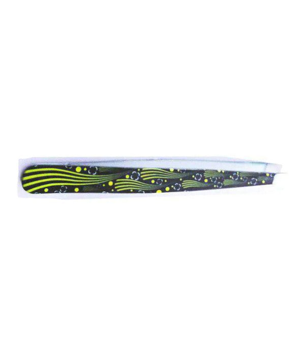 Designer Tweezers-Black Wave