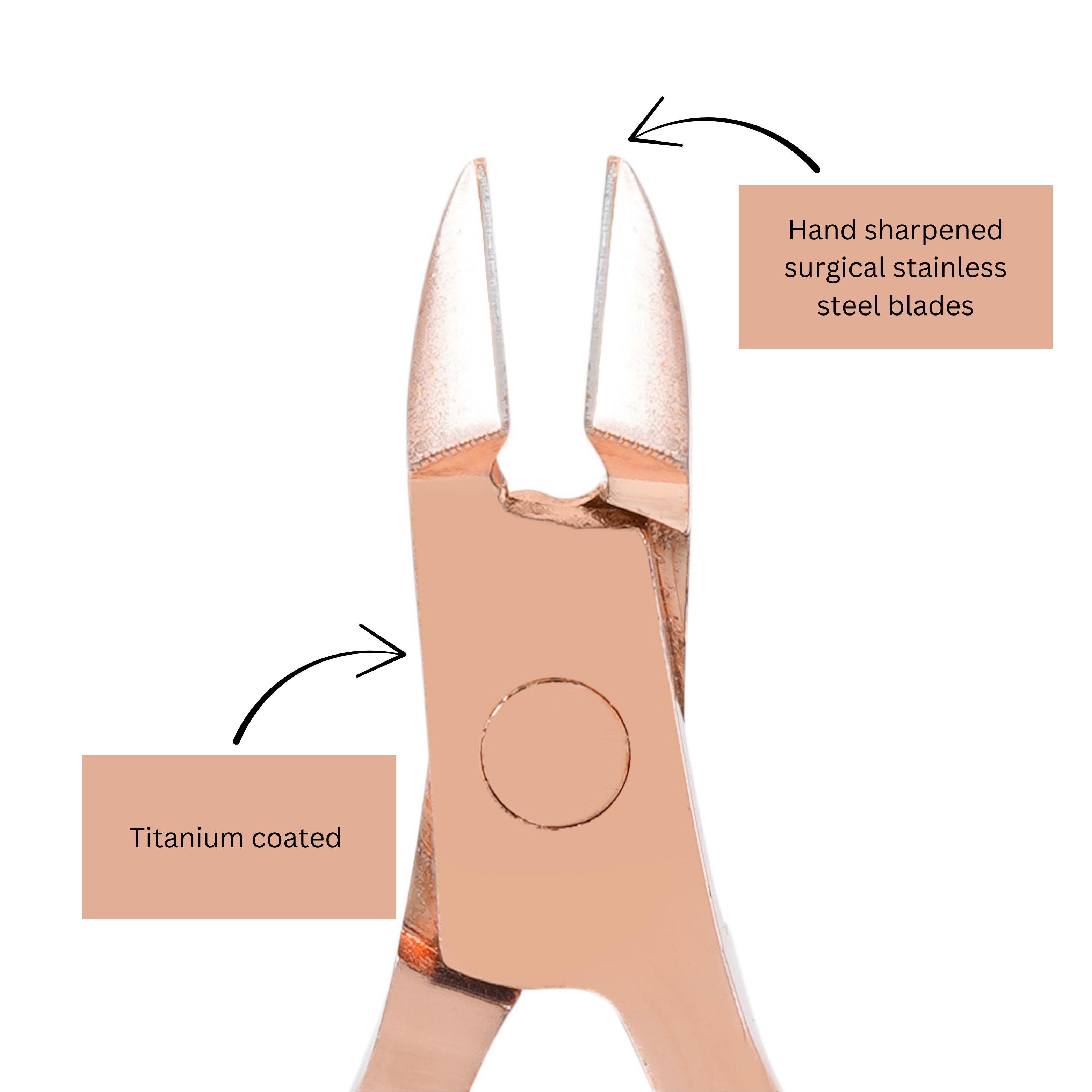 Cuticle Nipper Rose Gold