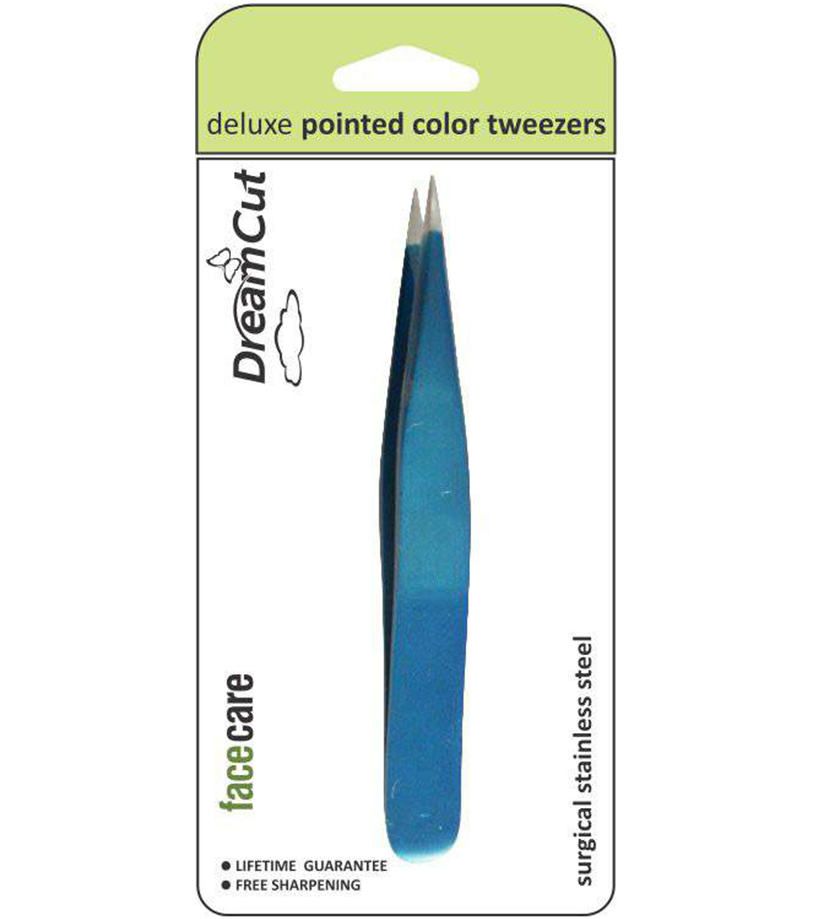 Pointed Color Tweezers-Blue