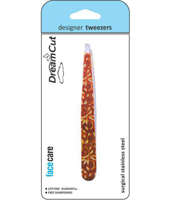 Designer Tweezers-Red Leaf Vine