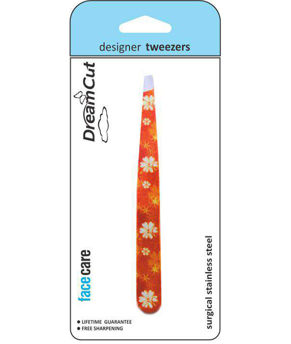 Designer Tweezers-Red Floral