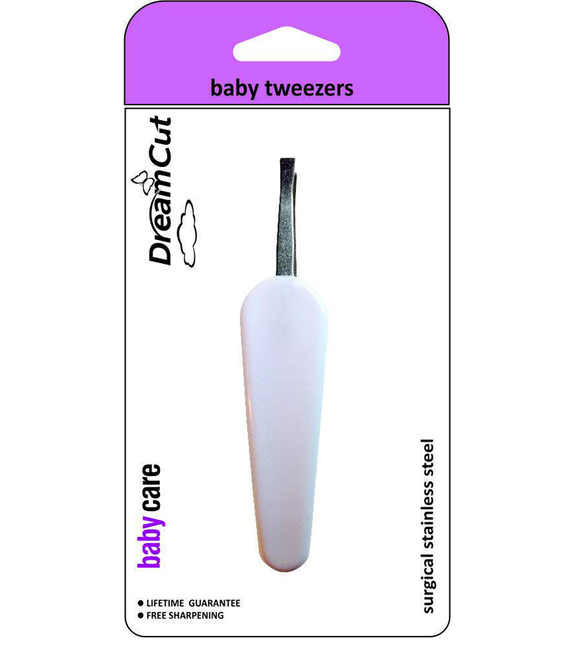 Baby Tweezer-White Handle