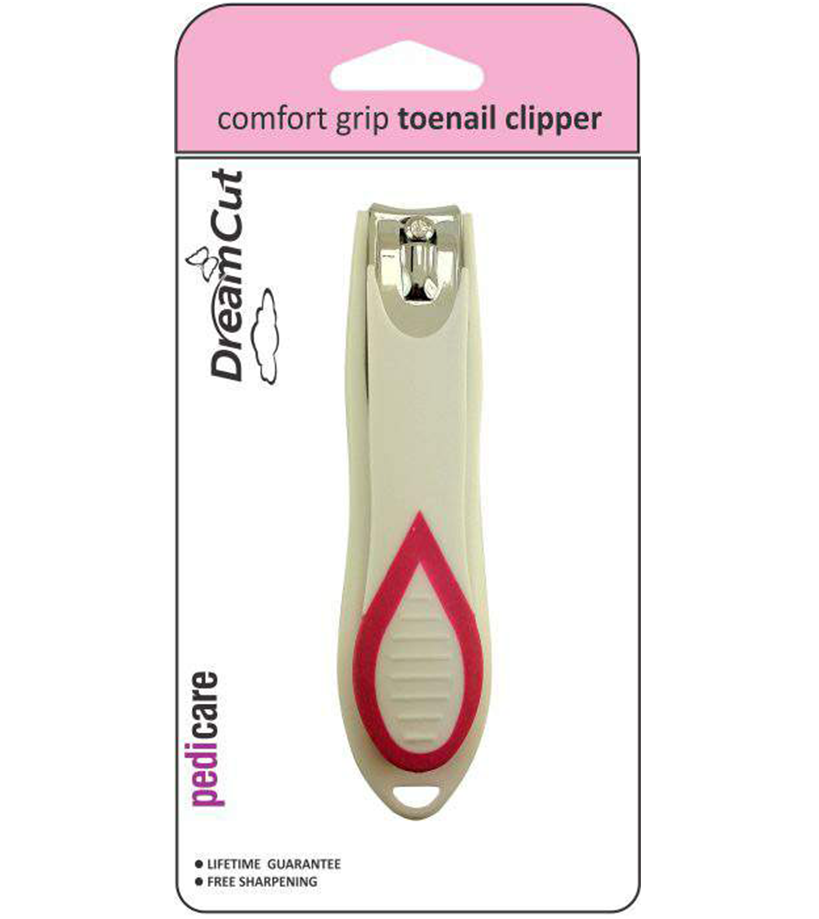 Comfort Grip Toenail Clipper Large- White Grip