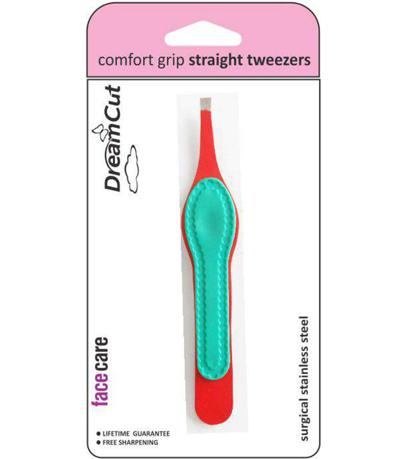Comfort Grip Straight Tweezers